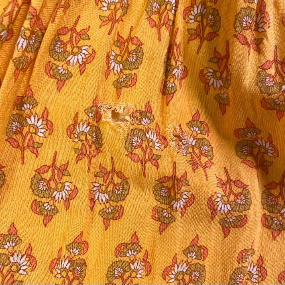 Yellow Floral Maxi Dress from Pink Desert - Picture 5 of 10